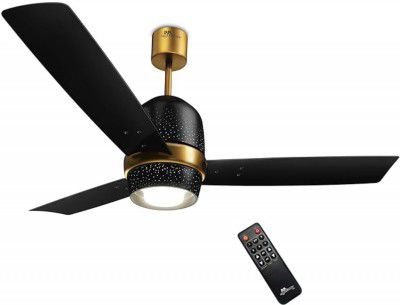 RR Signature New York Manhattan 1200 mm BEE Star Rated Ceiling Fan for Home and Office with LED Light & IR Remote (3+2 Year Warranty, Night Sky)