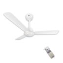 RR Signature Potentia 1200mm BLDC Motor with Remote 3 BLADE Ceiling Fan (White, Pack of 1)...