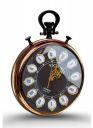 RS Nautical Wooden Supreme Quality Wall Clock with Non Ticking Type Movement, Perfect 16 Inch...