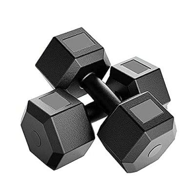 RSN PVC Hex Dumbbells for Men & Women