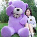 RSS SOFT TOYS Adorable Teddy Bear Purple Color Medium Size 3 Feet For Your Loved One - 89 cm  (Purple)...