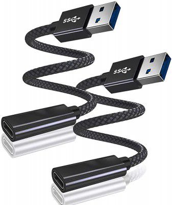 Rts [2 Pack] USB 3.1 USB C Female to USB Male Adapter USB to USB C Adapter USB