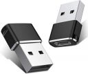 rts (2 PACK )USB Type C USB 3.1 Type C Female to USB Male Adapter Connector Converter Works...