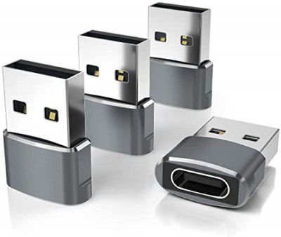 rts {4 Pack} Chargers, Power Banks, Laptops hub USB C Type C Female to USB Male Adapter Type A Charger Cable Plug Connector for New Apple Watch Series 7 iPhone 11 12 13 Pro Max Mini,XR,Airpods iPad 9t