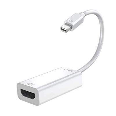 rts High Speed Updated Mini Displayport Thunderbolt to HDMI Adapter for Unibody MacBook Pro iMac MacBook Air Mac Mini Laptop (37.1 cm, White)