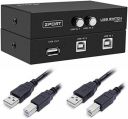 rts Printer Sharing Switch 2 Ports USB 2.0 Selector Switch ...