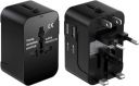 rts Universal Travel Adapter with DUAL USB Charging Ports , International All in One Travel Adapter, Universal Travel Essentials Accessories with Universal Adaptor, for USA, UK Europe & More...