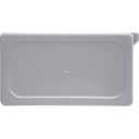 Rubbermaid FG115P29GRAY Insert Pan Secure Sealing Lid 1/4 Size Grey, 6.7 Inch x 4.212 Inch x 4.212 Inch...