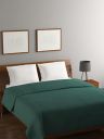 Rubix Home 220 GSM All Season Green Fleece Blanket Double Bed...