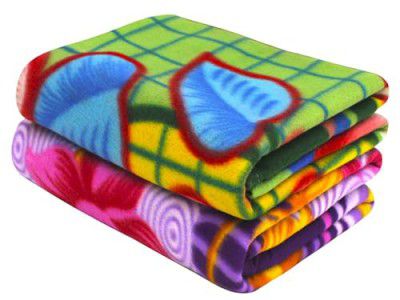 Rubix Home All Season Polyester Micromink Summer AC Blanket Super Soft Polar Fleece Plain Blanket Single Bed | Size 140 X 229 Cms (Approx 4.6 X 7.5 Ft) (Single) Skinfriendly (Polar SB Plain Set 2)