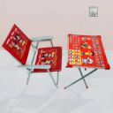 Rudra creations Beautiful, Modern and Attractive Metal Study Table  (Finish Color - RED, Pre-assembled)...