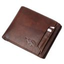 RUGE Genuine Leather RFID Blocking Wallet for Men's - Antique Brown...