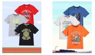 Ruggers Junior Kids T-Shirts Upto 90% Off