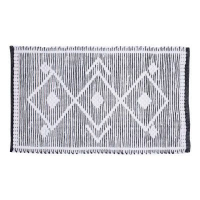 RUGLINGTON Handwoven Handloom Denim Cotton Rugs - 37 x 25