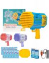 Ruhani Bubble Gun 69 Holes with Lights, Bubble Solution, Bubble Machine Gun for Kids Adults,Rechargeable(Multi Colour)...