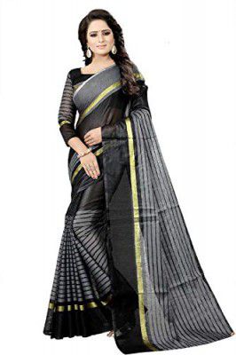 RUNAYA NX Attractive Womens Cotton Printed Saree
