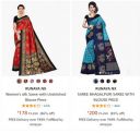 RUNAYA NX Women's Saree with Blouse up to 86% off...