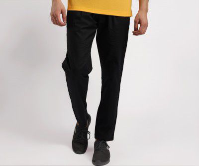 Rupa Bumchums Men's Easy Care Cotton-Linen Relaxed Fit Trousers