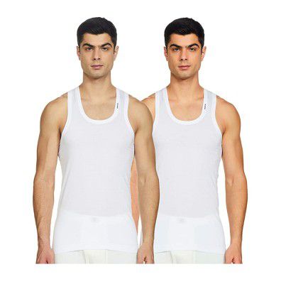 Rupa Frontline Mens Plain Vest (Pack of 2)
