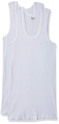 Rupa Frontline Men's Solid Vest (Pack of 2)