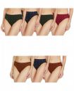 Rupa Jon Aishwarya Printed Panty for Women, 100% Cotton Material, Inner Elastic, Pack of 7...
