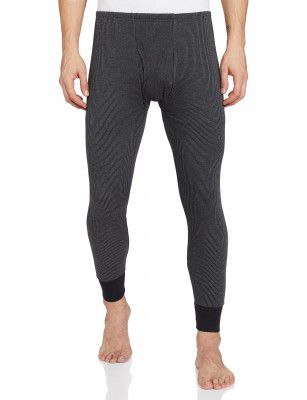 Rupa Jon Winterwear Thermal Bottom for Men | Pack of 1 Black