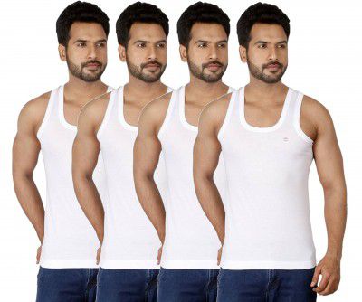 Rupa Men's Cotton Regular Fit Vest | Pack Of 6