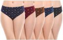 RUPA  Pack of 5 Women Hipster Multicolor Panty...