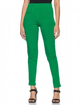 Rupa Softline Women's Regular Fit Leggings (Rbrlgcf26Pgr2Dfrs_Pak Green_Free Size)