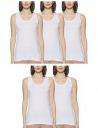 Rupa Softline Women's Solid Regular Fit Vest (Pack Of 5)...