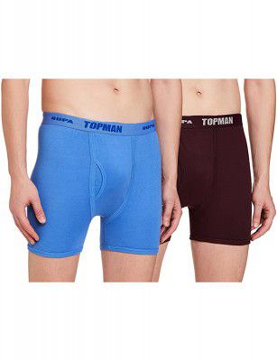 Rupa Topman Mens Cotton Interlock Drawer (Pack of 2)