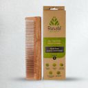 Rusabl Neem Dual Tooth Comb Without Handle For Men And Women, Pure Neem Wood, 100% Wooden, Comb With Wooden Teeth (Fine tooth)...