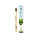 Rusabl Organic Bamboo Toothbrush for Kids, Charcoal Activated Soft Bristles, Biodegradable & Anti-Bacterial, Eco-friendly & Natural (Pack of 1)...