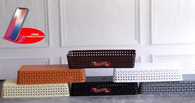 RUSHIL WERE Multipurpose Desk Organizer | Pack of 6