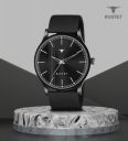 RUSTET Men Analog Watch - For Men LD-BK0054-BLACK Silicone Strap Black...