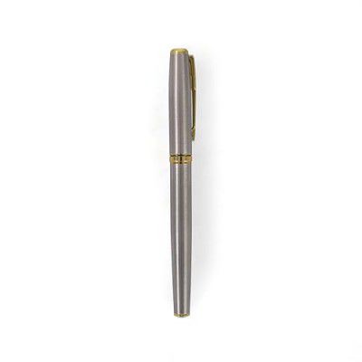 RusticVintage Titanium Finish Exclusive Roller Pen, Black Ink, Ideal For Corporate Gifting, Festive Gifting