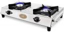 ruwa ATOM Stainless Steel Manual Gas Stove (2 Burners)...