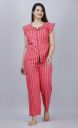 RV EXPO Women Shirt & Pyjama set Red, Pink Printed...