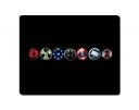 Ryca® Superhero Logo Wallpaper Printed Matt Finished Anti-Skid Non-Slip Rubber Base Mouse Pad/Desk Pad for Work from Home||Office||Gaming||PC||Laptop||Mousepad...