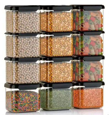 Rylan Air Tight Containers For Kitchen Organizer Storage Set (500 ml Pack of 10)