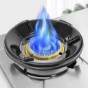 Rylan Black Gas Saver Burner Stand Gas Chula Burner Gas For Indian Gas 0.7Mm (Pack Of 1) Black - Metal...