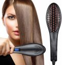 RYLAN Hair Electric Comb Brush 3 in 1 Ceramic Fast Hair Straightener (Black)...