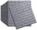 Rylan Self-Adhesive Waterproof PE Foam 3D Wall Panels Wallpaper Sticker for Bathroom, Living Room, and Home Decoration (70 x 77cm, Appx. 5.8Sq Feet)-1 Piece...