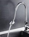 RYLAN Sink Faucet Sprayer Attachment 360 Rotatable Kitchen Tap Head Replacement,Anti-Splash Faucet Nozzle Head with Hose and Universal Connector, 6.5 X 10 X 1 Inch, Silver...
