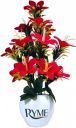 Ryme Artificial Lilly Wild Artificial Plant  with Pot (35 cm, Multicolor)...