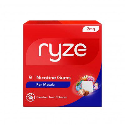 RYZE Pan Masala Nicotine Gum 2mg | 9 Gums