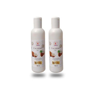 S SUNISA Coconut Hair Oil, Pure Coconut Oil, Vitamin E For Long, Strong & Gorgeous Hair, 100 ml (2)
