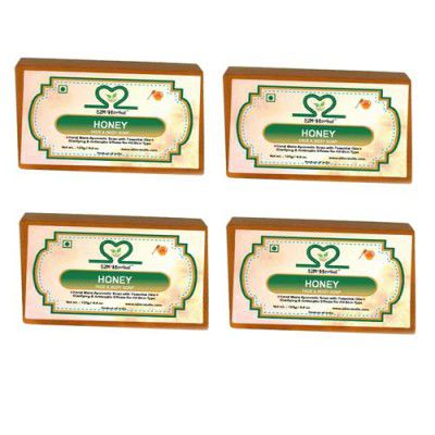 S2M Herbal Pure Honey Glycerine Soap (4 x 125 g)