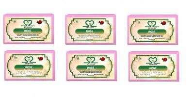 S2M Herbal Rose Soap (6 x 125 g)