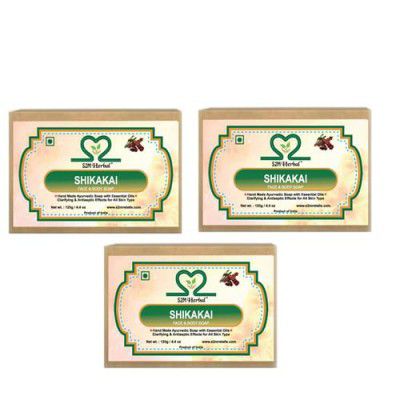 S2M Herbal Shikakai soap (3 x 125 g)
